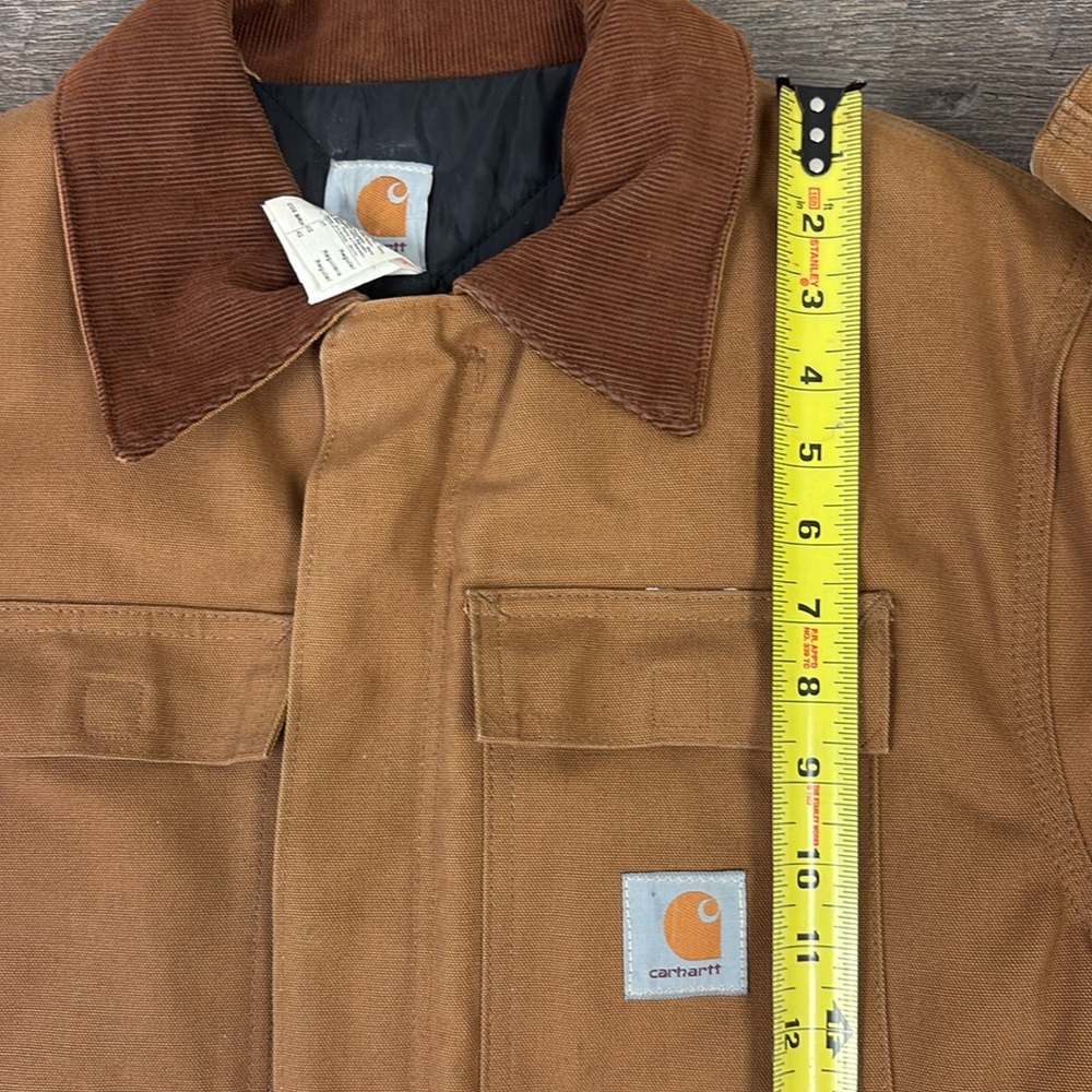 SOLD IN STORE CARHARTT LOOSE FIT FIRM DUCK INSULATED TRADITIONAL COAT - Picture 15 of 16